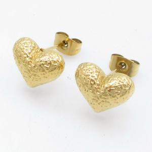 SS Gold-Plating Earring - KE122276-MW