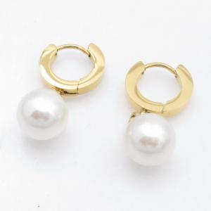 SS Gold-Plating Earring - KE122287-MW