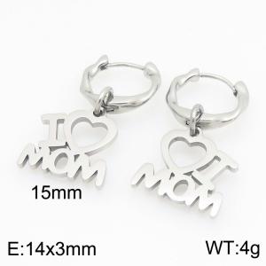 Stainless Steel Earring - KE122351-Z
