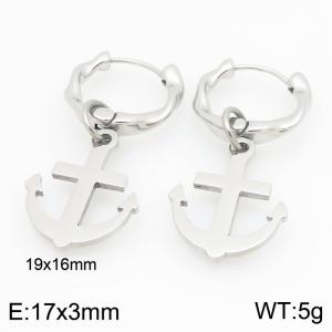 Stainless Steel Earring - KE122365-Z