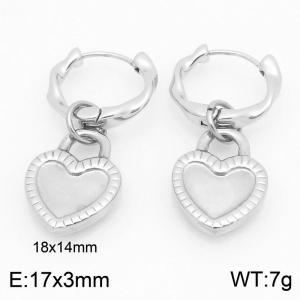 Stainless Steel Earring - KE122367-Z