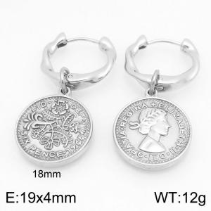 Stainless Steel Earring - KE122373-Z