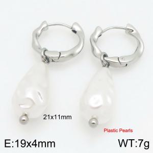 Stainless Steel Earring - KE122375-Z