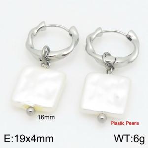 Stainless Steel Earring - KE122377-Z