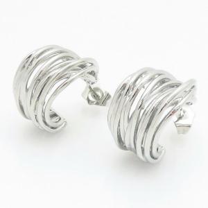 Stainless Steel Earring - KE122414-BI