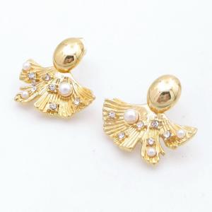SS Gold-Plating Earring - KE122608-HM
