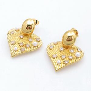 SS Gold-Plating Earring - KE122609-HM
