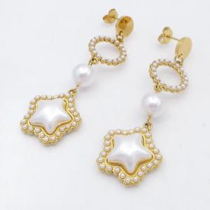 SS Gold-Plating Earring - KE122630-SP