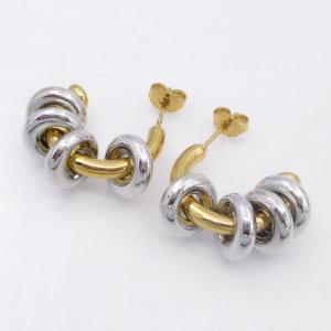 SS Gold-Plating Earring - KE122643-SP