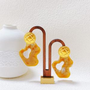 SS Gold-Plating Earring - KE122906-SXSJ