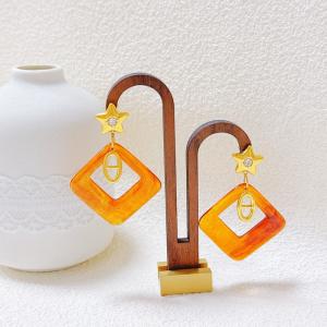 SS Gold-Plating Earring - KE122913-SXSJ