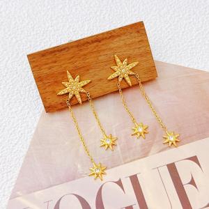 SS Gold-Plating Earring - KE122914-SXSJ
