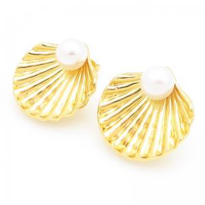 SS Gold-Plating Earring - KE122932-TLA