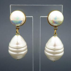 SS Gold-Plating Earring - KE122950-TLA