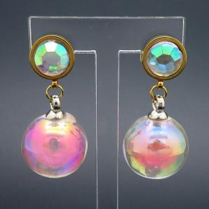 SS Gold-Plating Earring - KE122956-TLA