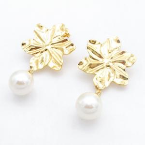 SS Gold-Plating Earring - KE122974-HF