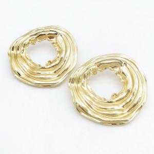 SS Gold-Plating Earring - KE123817-SP