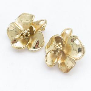 SS Gold-Plating Earring - KE123819-SP
