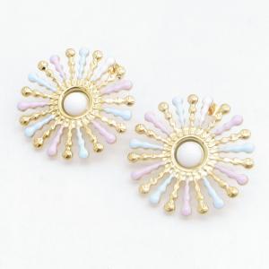 SS Gold-Plating Earring - KE123820-SP