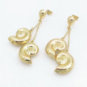SS Gold-Plating Earring - KE123828-SP
