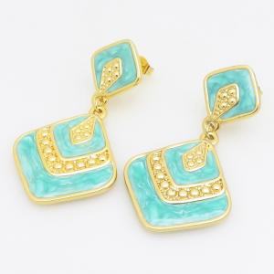 SS Gold-Plating Earring - KE123831-TLA