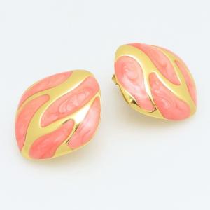 SS Gold-Plating Earring - KE123836-TLA