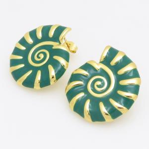 SS Gold-Plating Earring - KE123837-TLA