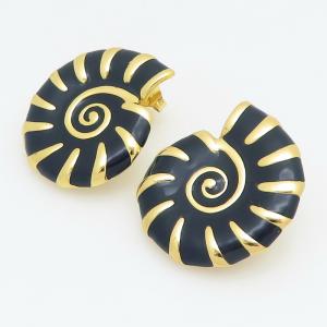 SS Gold-Plating Earring - KE123838-TLA