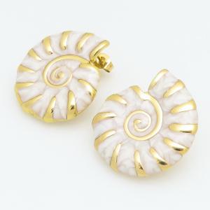 SS Gold-Plating Earring - KE123839-TLA