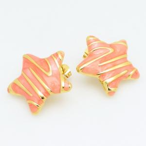 SS Gold-Plating Earring - KE123840-TLA