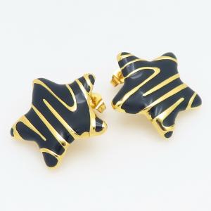 SS Gold-Plating Earring - KE123841-TLA