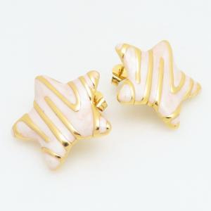 SS Gold-Plating Earring - KE123842-TLA