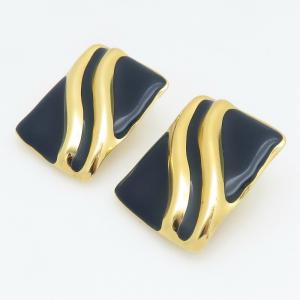 SS Gold-Plating Earring - KE123850-TLA