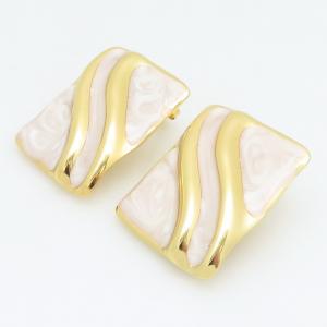 SS Gold-Plating Earring - KE123851-TLA