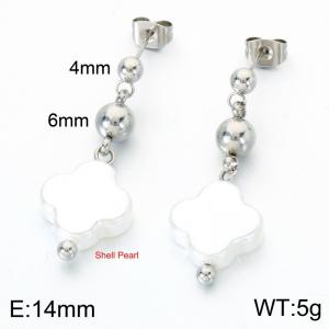 Stainless Steel Earring - KE123893-Z