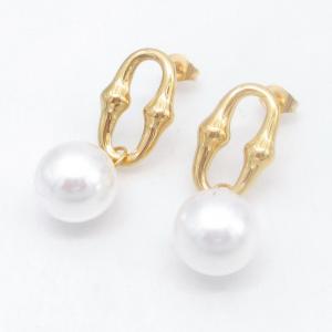 SS Gold-Plating Earring - KE123895-HR