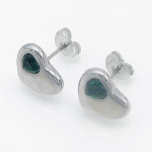 Stainless Steel Stone&Crystal Earring - KE123896-JW