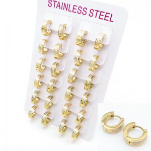 SS Gold-Plating Earring - KE124101-XY