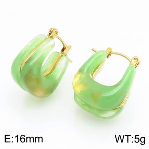 SS Gold-Plating Earring - KE134169-SP