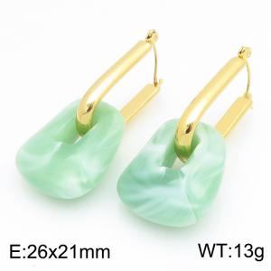 SS Gold-Plating Earring - KE134182-SP