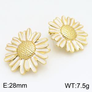 SS Gold-Plating Earring - KE134212-SP