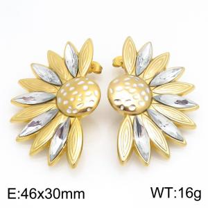 SS Gold-Plating Earring - KE134254-SP