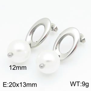 Stainless Steel Earring - KE134303-Z