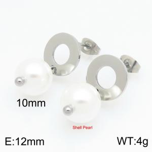 Stainless Steel Earring - KE134309-Z