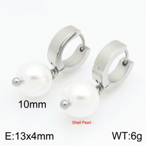 Stainless Steel Earring - KE134312-Z