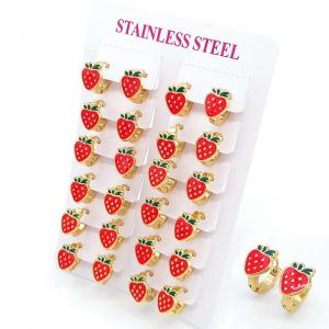 SS Gold-Plating Earring - KE134375-HF