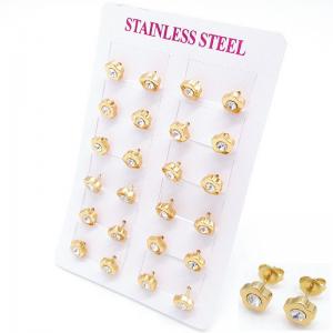 SS Gold-Plating Earring - KE134403-HF