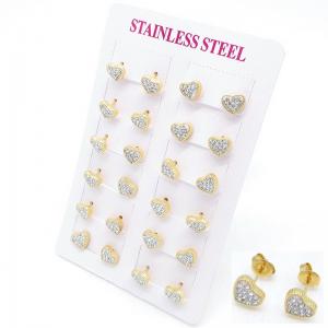 SS Gold-Plating Earring - KE134404-HF