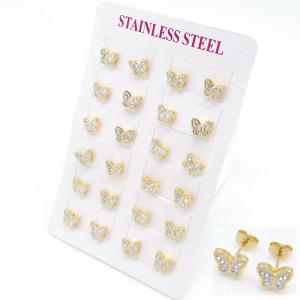 SS Gold-Plating Earring - KE134405-HF