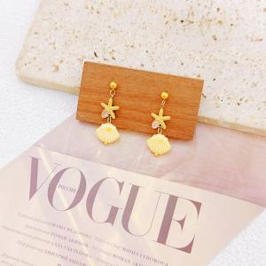 SS Gold-Plating Earring - KE134478-SXSJ